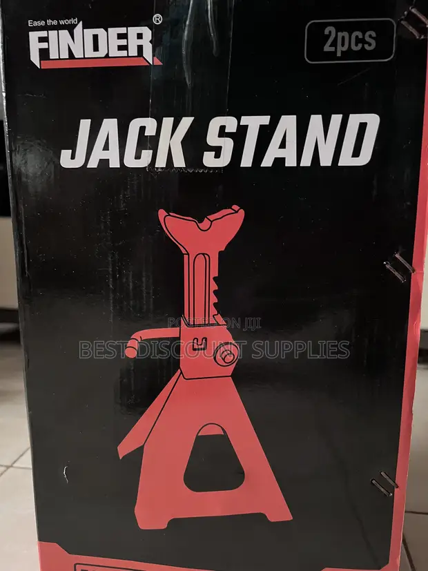 6 Ton High Quality Finder Jack Stands - 1