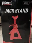 6 Ton High Quality Finder Jack Stands - 1