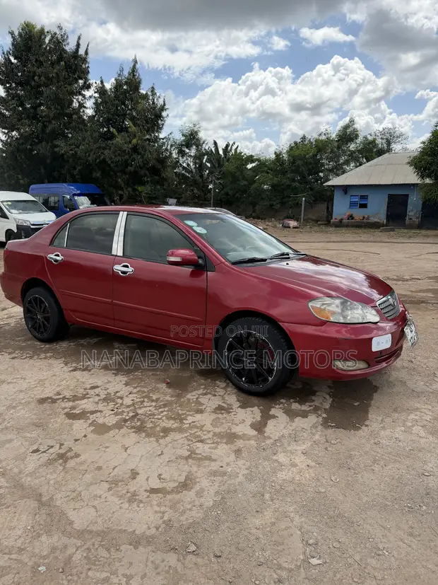 Toyota Corolla 2007 Red - 1