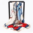 Ladies Classic Scarves - 90/90cm Silk - 1