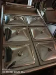 Stainless Steel Gas Food Trolley - 3