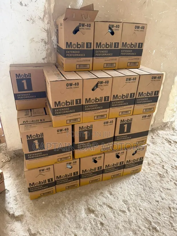 Original Mobil 1 5W-30 & 0W-40 Engine Oil - 1