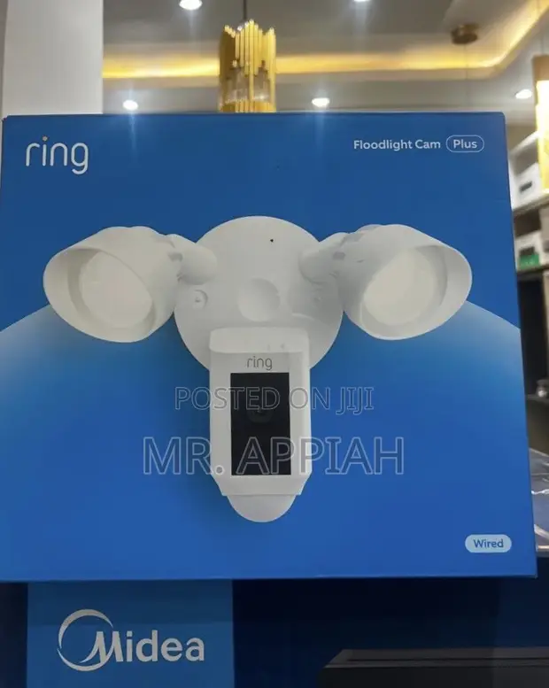 Ring Floodlight Cam Wired Plus - Outdoor Security Camera - 1
