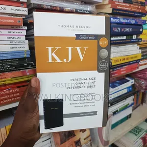 KJV Personal Size Giant Print Reference Bible by Thomas Nelson
