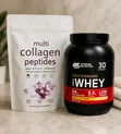 Optimum Whey Protein & Collagen Peptides Combo - 3