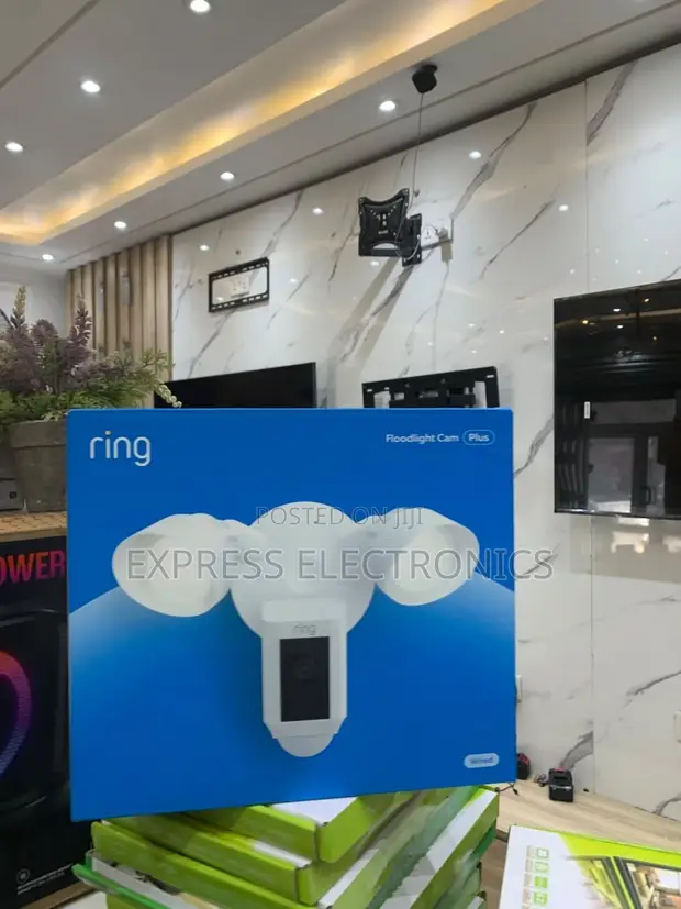 Ring Floodlight Cam Plus - Outdoor Security Camera - 1
