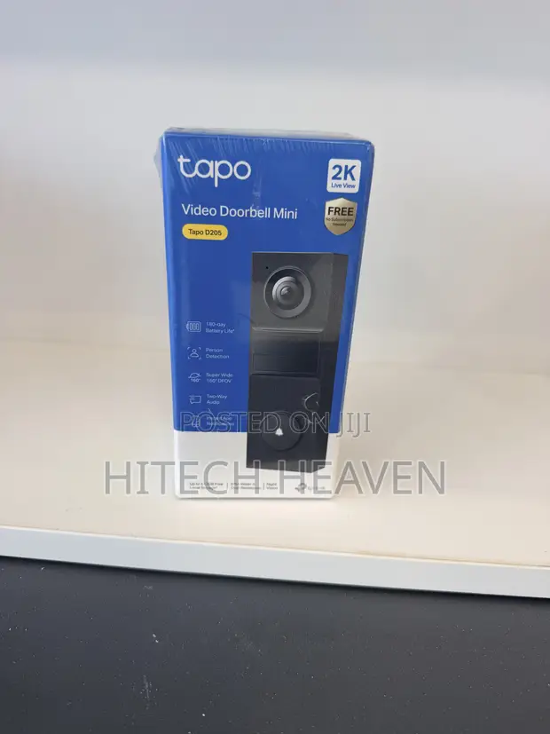 Tapo 2K Wireless Smart Video Doorbell - 1