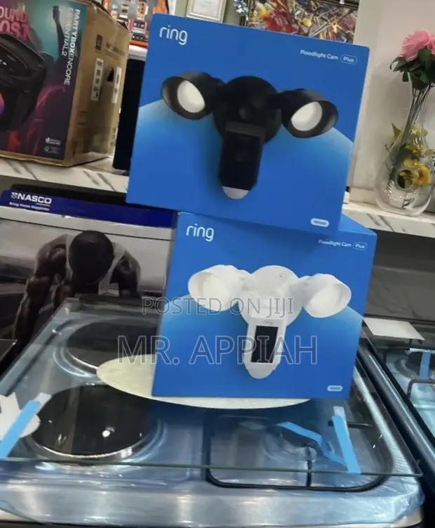 Brand New Ring Floodlight Cam Wired Plus (White) - 1