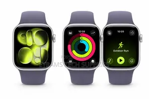 Apple Watch Series 11 42mm Silver Aluminium with Purple Fog Sport Band