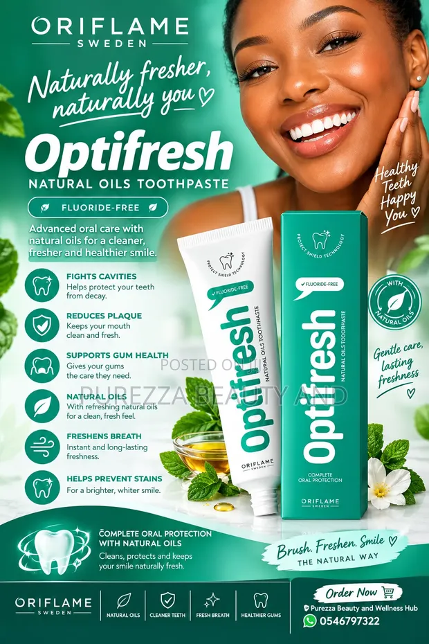 Optifresh Natural Oils Toothpaste - 1
