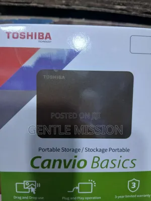 3.0TB Toshiba External Hard Drive Case