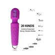 Magic Wand Vibrator - Purple - 3