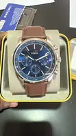 Fossil Sullivan 44mm Multifunction Leather Watch - 3