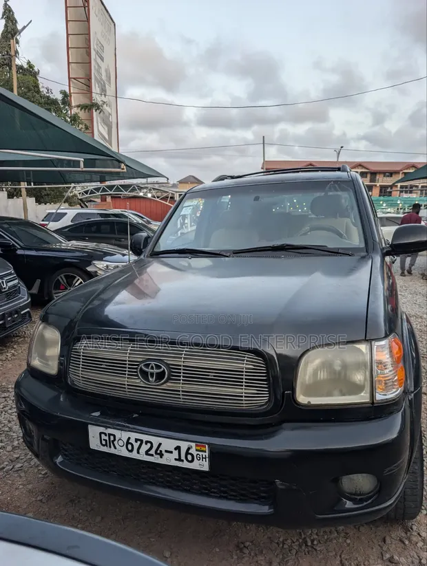 Toyota Sequoia Limited 2002 Black - 1