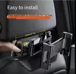 Universal Car Backseat Telescopic Bracket for Tablets & Phones - 5