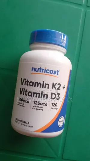 Nutricost D3 K2 Vitamin Supplements