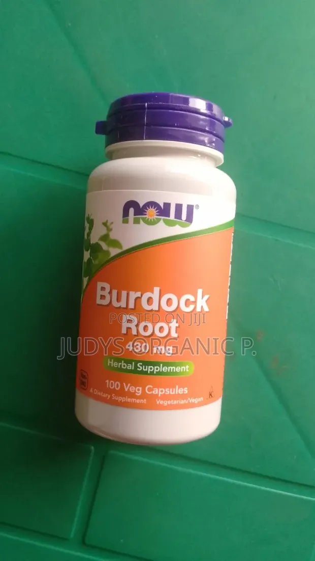 Burdock Root Capsules & Raw Roots - 1