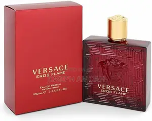 Versace Eros Flame Eau De Parfum for Men, 3.4 Oz