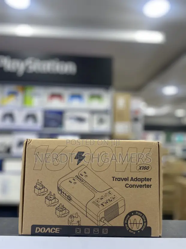 Doace 1600W Travel Adapter Converter - 1
