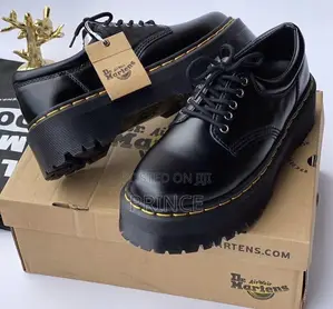 Dr. Martens Boots Size 46 (Fits 45) Brand New Black Leather