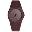 Valenzo Watch - Matte Burgundy Octagonal Bezel - 1