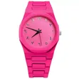 Valenzo Watch - Matte Burgundy Octagonal Bezel - 2