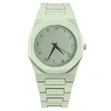 Valenzo Watch - Matte Burgundy Octagonal Bezel - 4