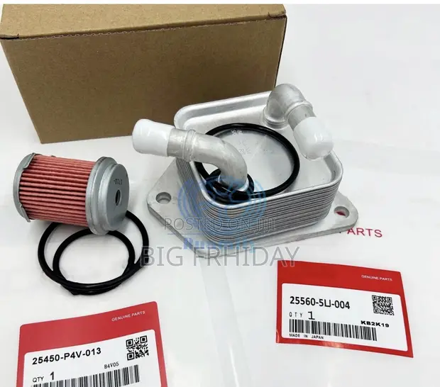 Honda Engine Oil Cooler for Accord, CRV, HRV, Pilot, Fit - 1