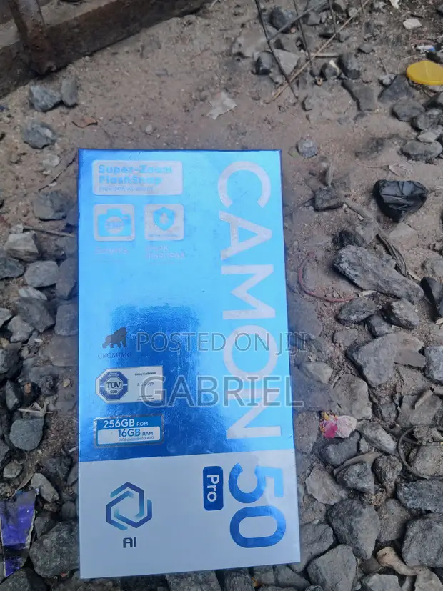 New Tecno Camon 50 Pro 256GB Blue - 1