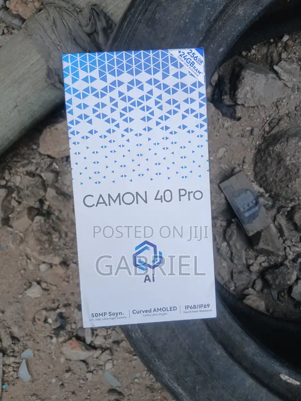 New Tecno Camon 40 Pro 5G 256GB Blue - 1