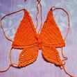 Handmade Crochet Butterfly Top - 2