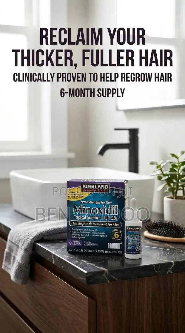 Kirkland Minoxidil 5% Hair Regrowth Pack (6 Months) - 1