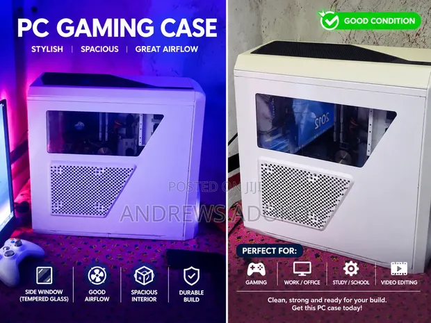 Desktop Computer: Intel Core i7, 8GB RAM, 500GB SSD - 1