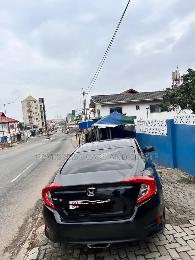 Honda Civic Sport Hatchback 2020 Black - 1