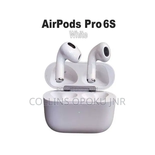 Air Pro 6s HIFI Stereo Wireless Bluetooth Headsets - White - 1