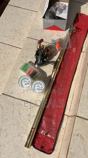 4.2m Metal Fishing Rod with Metal Reel