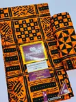 100% Cotton Tribal Design Fabric - 5