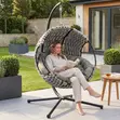 Premium Rattan Egg Chair / Hanging Chair - 2