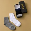 Branded Fashion Socks Set in Gift Box - 3