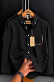 Armani Branded White Long-Sleeve Button-Down Shirt - 3