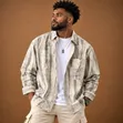 Men's Casual Long-Sleeve Denim Shirts - 2
