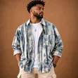Men's Casual Long-Sleeve Denim Shirts - 4