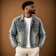 Men's Slim-Fit Denim Jacket - 5