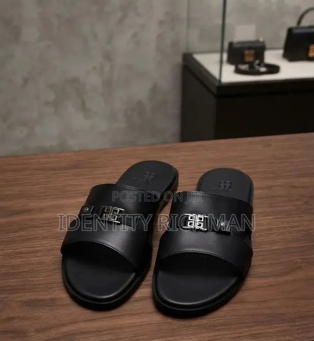 Givenchy Leather Slippers - 1