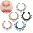 Faux Nose Septum Ring - 1