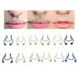 Faux Nose Septum Ring - 2