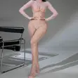 Ladies Fishnet Jumpsuit with Gloves - 4