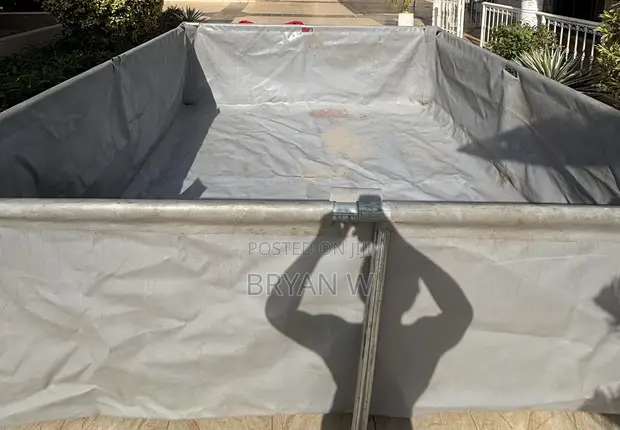 Used Tarpaulin Fish Pond for Catfish Farming - 1