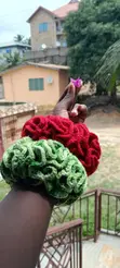 Crochet Scrunchies - 1