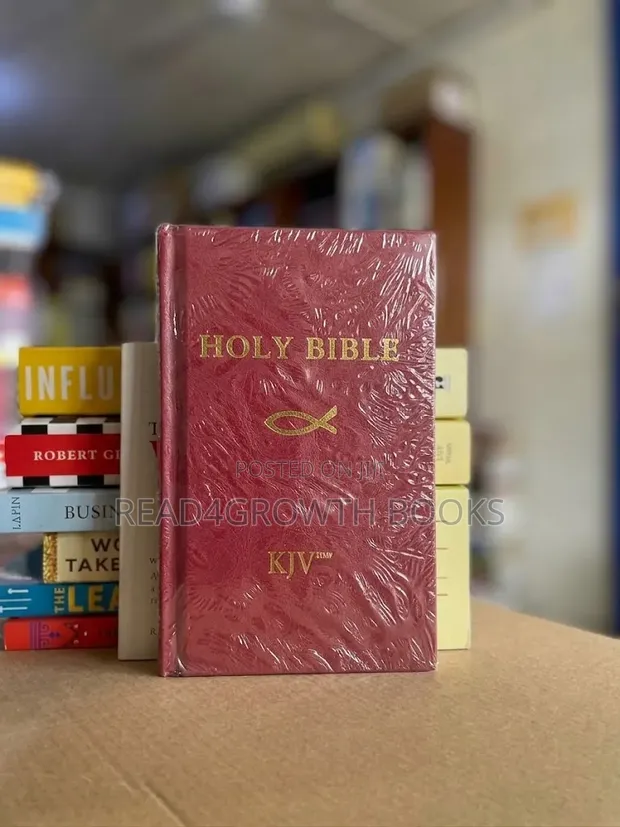 Holy Bible - King James Version (KJV), Burgundy Hardcover - 1